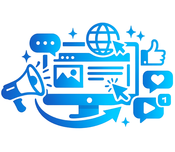 Création de site internet et gestion des réseaux sociaux par Blue-Carrousel – stratégie de communication digitale sur mesure